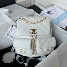 Chanel リュック オールレザー ブラック AS3860 サイズ:21x20x12cm