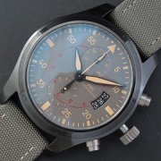 IWC パイロット クロノグラフ ブランド腕時計 送料込み