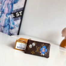 LOUIS VUITTON M15341 キーゼロ財布 ヴィヴィエンヌ サイズ:12x7x1.5cm