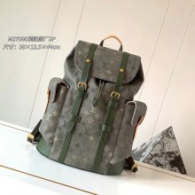Louis Vuitton クリストファー MM リュック カモフラージュ カーキ M27080 サイズ:44x38x12.5cm