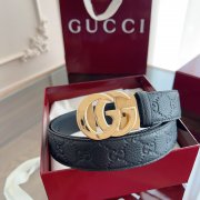 グッチ メンズ ベルト 自動バックル 35mm