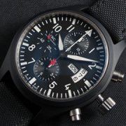 IWC パイロット クロノ トップガン スイス7750 28800振動