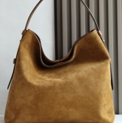 GUCCI 850546 カーフレザー、レザー ブラウン、ゴールド ハンドバッグ GG、馬銜 40x36x12cm サイズ:40x36x12cm