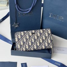DIOR 2ESBC252YSE 長財布 ジッピー オブリーク サイズ:19.8x11x2.5cm