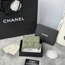 CHANEL AP0230 84401 三つ折り財布 細粒牛皮 サイズ:10.5x7.5cm