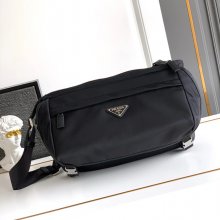 PRADA 2VH991 フラップショルダー メッセンジャー サイズ:32x18x16cm