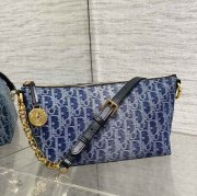 DIOR プリント、レター、フラワー グレー、グラデーション 斜め掛けバッグ クラシック ヴィンテージ 28.5x14.5x10.0cm サイズ:28.5x14.5x10cm