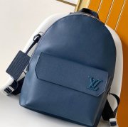 Louis Vuitton アエログラム リュック オールレザー ブラック M57079 サイズ:43x30x14cm