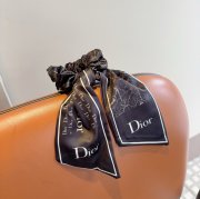 ディオール スタイル ヘアゴム リボン
