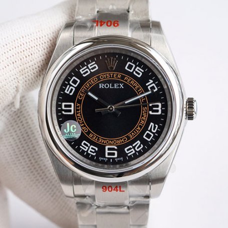 ROLEX 116034 オイスターパーペチュアル コンセントリック ルーレット 優良配送