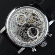 PATEK PHILIPPE スケルトン クロノグラフ レマニア 手巻き