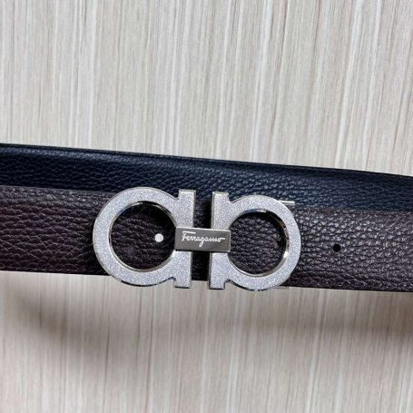 フェラガモ メンズ ベルト 両面用 3.5cm