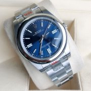 ROLEX 124300 オイスターパーペチュアル 41mm ブライトブルー 2024激安