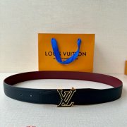 LV メンズ ベルト アエログラム 3.4cm