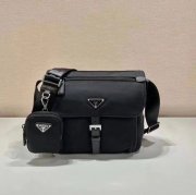 PRADA 1BD994 ナイロンブリーフケース 小バッグ付き サイズ:25x22x10cm