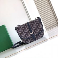 GOYARD 9202 ブルー、ネイビー 斜め掛けバッグ、ハンドバッグ 小 22x16cm サイズ:22x16cm