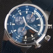 IWC アクアタイマー クロノグラフ ジャック ブルーダイヤル