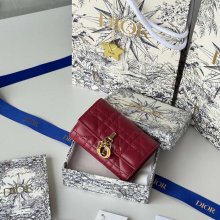 DIOR S0966ONMJ マイディオール グリシン 財布 ラム革 サイズ:11x7.5x2.5cm