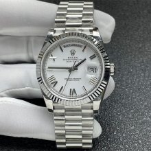 ROLEX M228236 デイデイト 40mm シルバーホワイト 2024人気