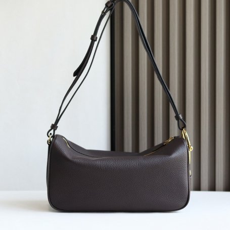 GUCCI 860787 カーフレザー、レザー ブラウン ショルダーバッグ 馬銜 32x17x12cm サイズ:32x17x12cm