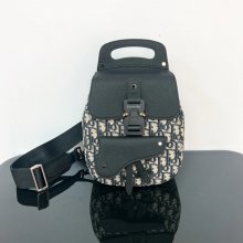 DIOR サドルフラップメッセンジャー ギャロップ サイズ:27.5x19x11.5cm