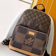 Louis Vuitton カンパス リュック チェック ブラウン N40380 サイズ:39x30x13cm