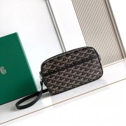GOYARD 8304 ブラック 斜め掛けバッグ、ハンドバッグ、ハンドバッグ クラシック 22x13x6.5cm サイズ:22x13x6.5cm