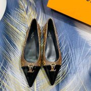 【LOUISVUITTON】唐三彩スニーカーレザースニーカーカジュアルシューズレディース