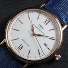 IWC ポルトフィーノ ホワイトダイヤル メンズ 自動巻きコピー