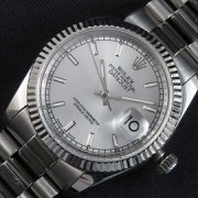 ROLEX デイトジャスト シルバー文字盤 特売