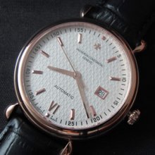 VACHERON CONSTANTIN パトリモニー ピンクゴールド 黒ベルト 手厚い保証