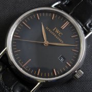 IWC ポルトフィーノ ブラックダイヤル 短納期 スーパーコピー