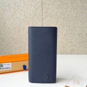 LOUIS VUITTON M25978 ブラッザ長財布 LVエアログラム ブルー サイズ:19x10cm