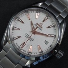 OMEGA シーマスター アクアテラ Asian ETA搭載 自動巻き ホワイト