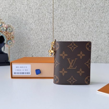 LOUIS VUITTON M14613 ポケットオーガナイザー LVシャルム ブルー サイズ:9x10x2.5cm
