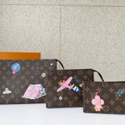 LOUIS VUITTON M15357 コスメポーチ3点セット ヴィヴィエンヌ サイズ:25x20x5.5cm