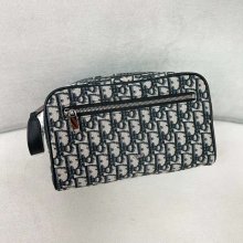 DIOR キャンバス洗面ポーチ モノグラム サイズ:24.5x14.5x13cm