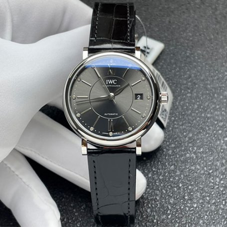IWC IW458102 ポートフィノ 37mm グレー文字盤 自動巻き
