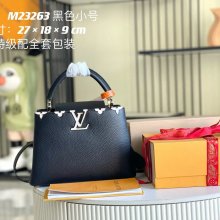 LOUIS VUITTON M23263 モノグラム ブラック 斜め掛けバッグ 斜め掛け 27x18cm サイズ:27x18cm