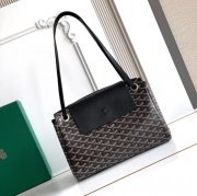 GOYARD 6685 レザー ブラック ハンドバッグ ルエット、レザー 31x23x14cm サイズ:31x23x14cm