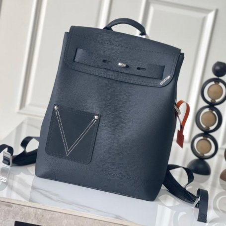 LOUIS VUITTON M27063 オールスチール金具リュック スチーマー サイズ:39x31x15.5cm