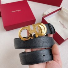 フェラガモ メンズ ベルト 両面用 3.5cm