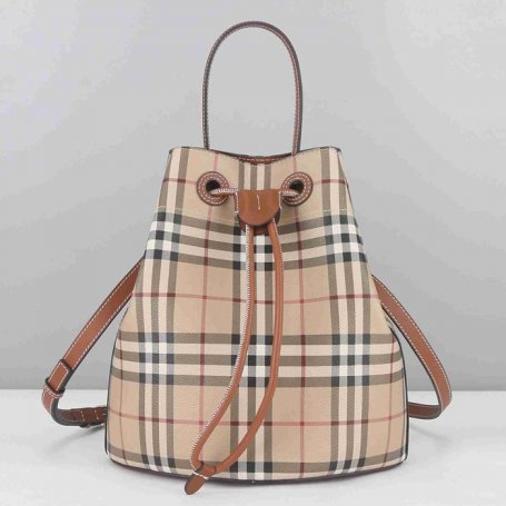 BURBERRY 59611 ブラウン 斜め掛けバッグ クラシックチェック 26x26x16cm サイズ:26x26x16cm