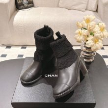 【CHANEL】2024Kブーツレディース