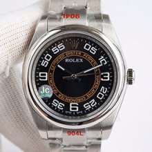 ROLEX 116000 オイスターパーペチュアル ブラック オレンジサークル