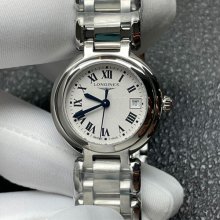 LONGINES L8.110.4.71.6 プリマルナ クォーツ 26.5mm レディース シルバー