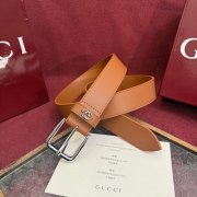 グッチ メンズ ベルト GG 3.5cm