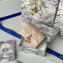 DIOR S0966ONMJ マイディオール グリシン 財布 ラム革 サイズ:11x7.5x2.5cm