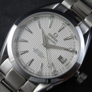 OMEGA シーマスター アクアテラ Asian 2824-2搭載 シルバー 国内即発