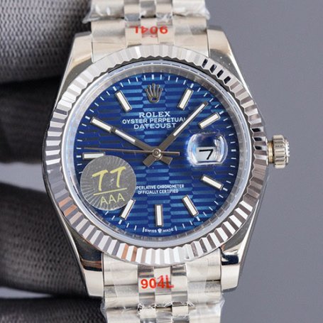 ROLEX M126334 デイトジャスト 41mm ブルーフルーテッド 最安値
